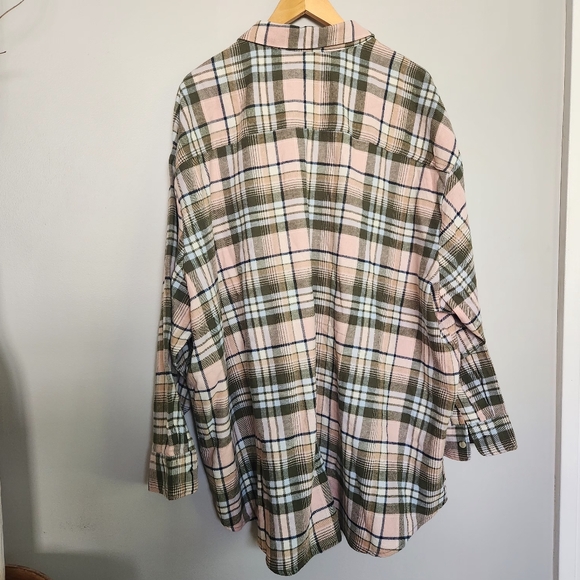 Old Navy 3X long sleeve flannel NWOT - Picture 4 of 6